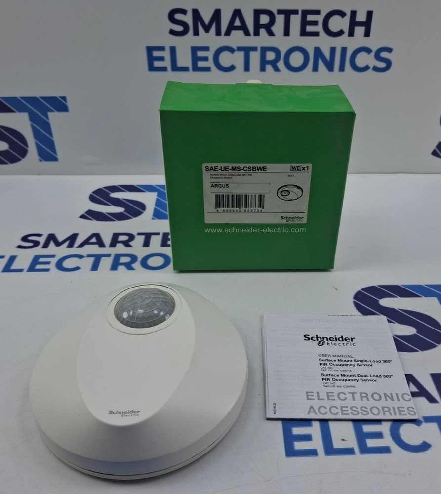 SAE-UE-MS-CSBWE	SCHNEIDER	Argus PIR Occupancy Sensor