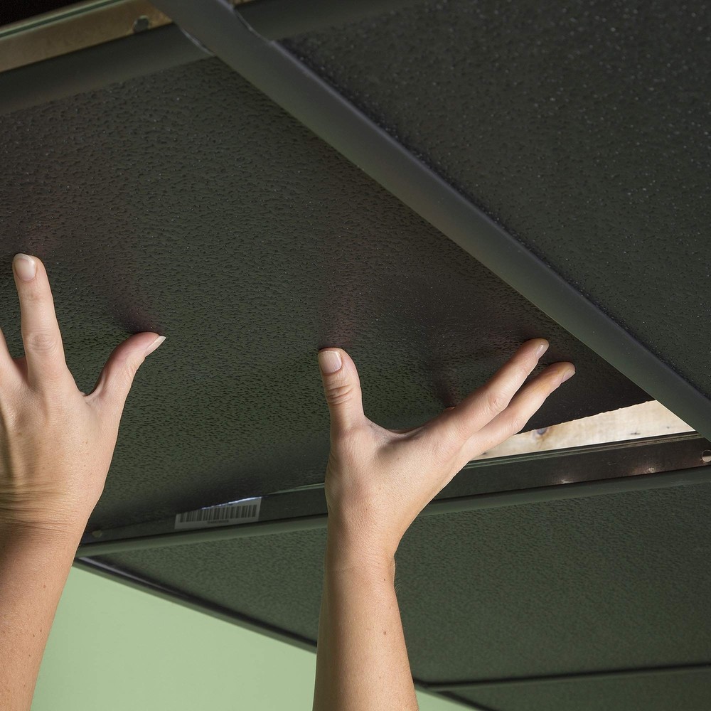 GENESIS 76007 Ceiling Panel 2Ft X 2Ft Stucco Pro PK 12
