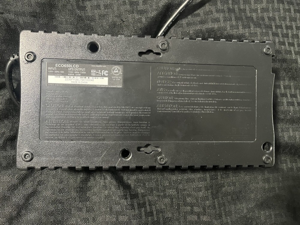 Tripp Lite Uninterruptible Surge Protector