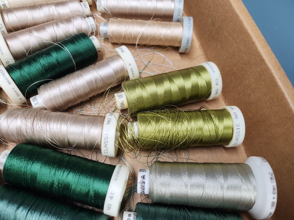 Madeira Embroidery Thread Large Lot 74pcs Mix