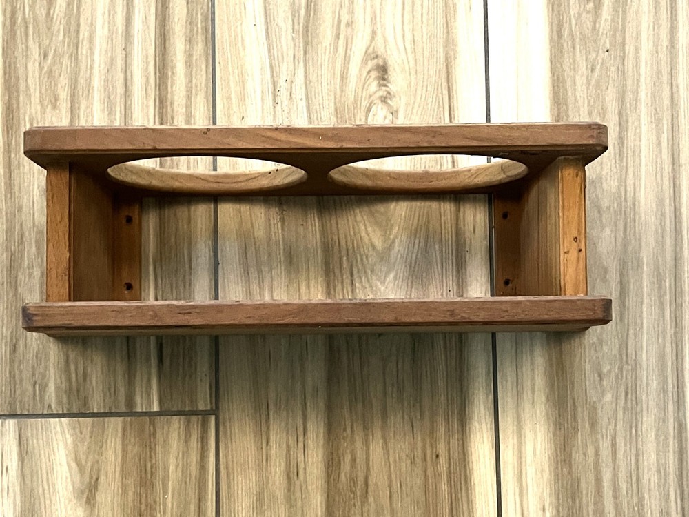 Teak 2 Bottle Holder Seateak 60236