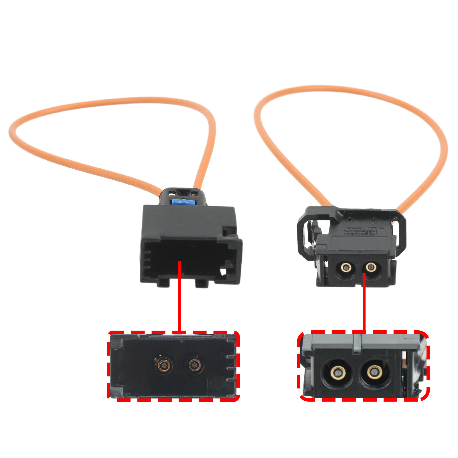 MOST FIBER OPTIC LOOP BYPASS MALE & FEMALE KIT ADAPTER FITS AUDI BMW MERCEDES US