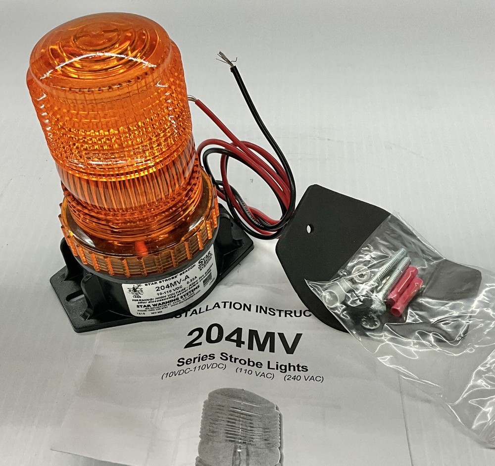 Star SVP Light Bar Xeon Strobe Beacon Model 204MV-A