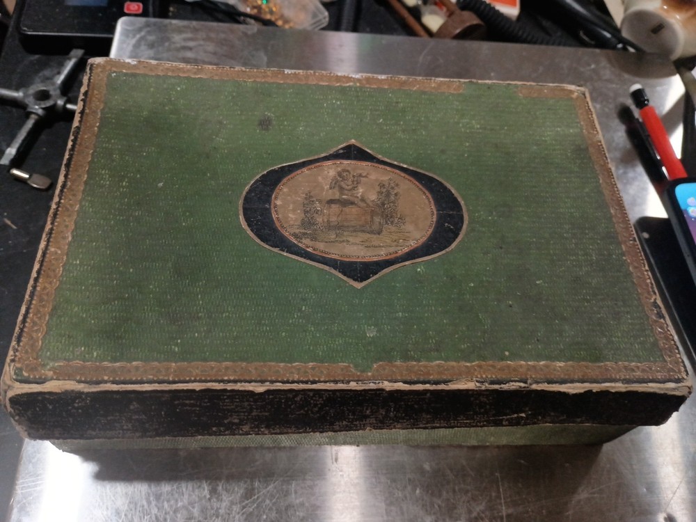 Vintage Cardboard Sewing Box