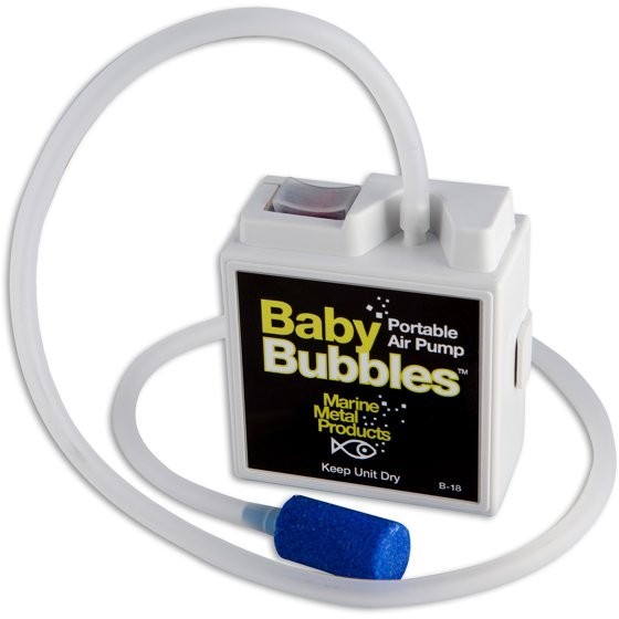 Marine Metal Products Baby Bubbles Portable Air Pump,Compact Design,New
