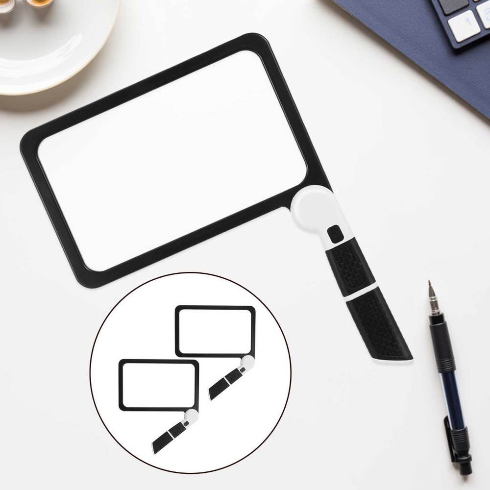 2 Pcs Screen Magnifier for Computer Monitors Handheld Magnifiers