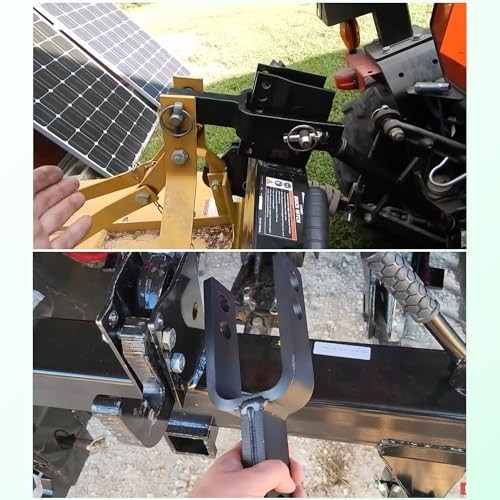Adjustable Quick Hitch Adapter for Category 1 Tractors - Integral Casting, Versa