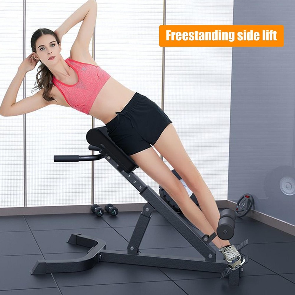 Hyper-Extension Roman Chair - Adjustable Lower Back Bench Machine