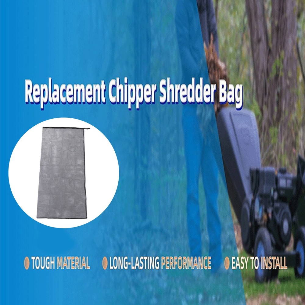 Universal Nylon Wood Chipper Replacement Bag Efficient Leaf Collection UOWY