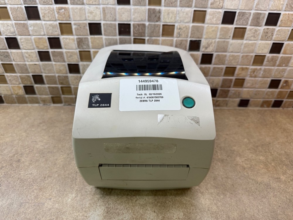 ZEBRA TLP-2844 Barcode and Label Thermal Printer