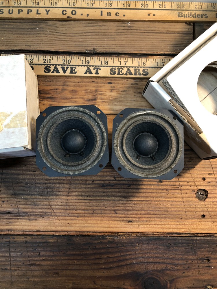 *PAIR* Polydax / Audax AM78GSM 3" Mid Woofer 4 Ohm