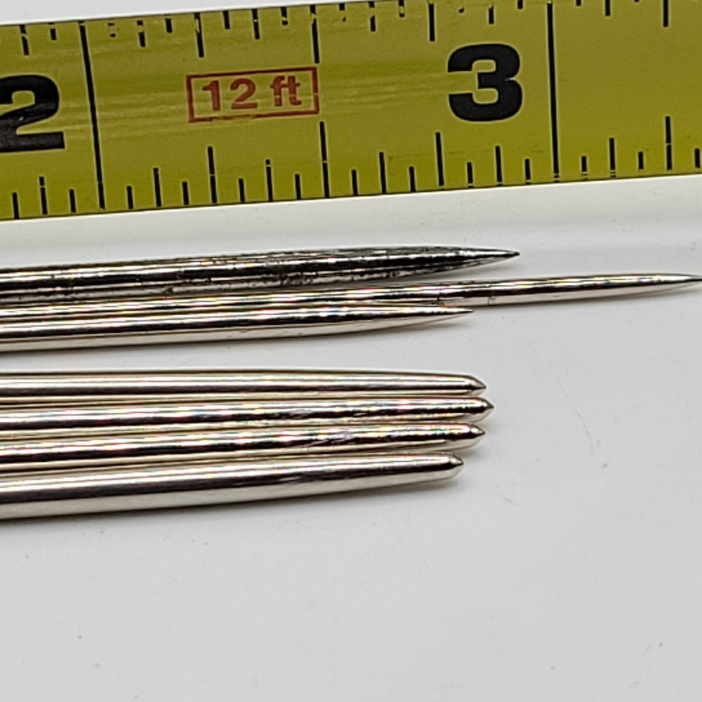 Needle Threaders (6) ~ blunt end - large eye needles (4) ~ sharp end (3)