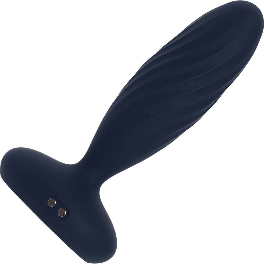 Silicone Thrusting Vibrating Remote Control Butt Plug Anal Probe Backdoor Play