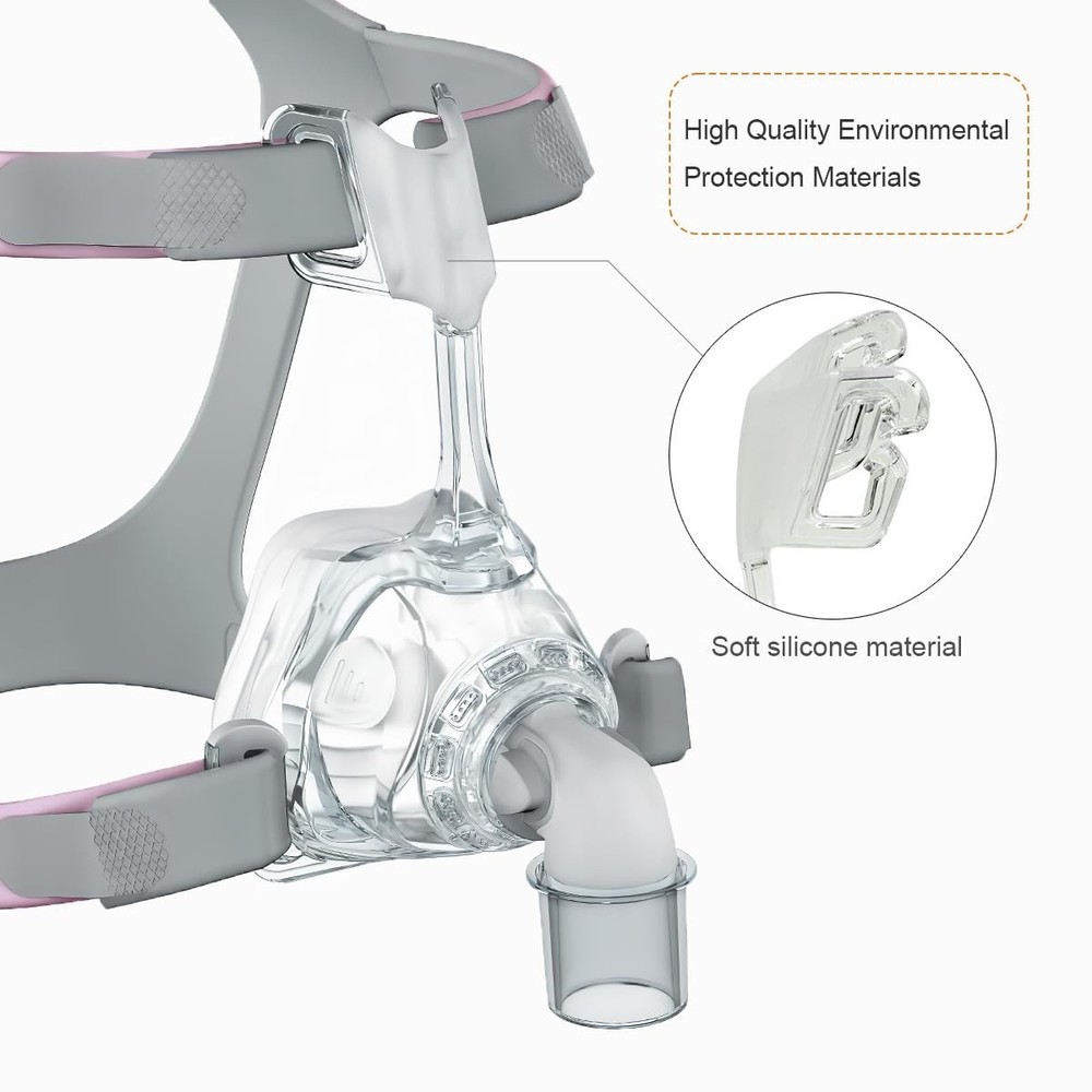 Replacement Frame System for Mirage Fx, Reuse Widened, Nasal Guard Widened
