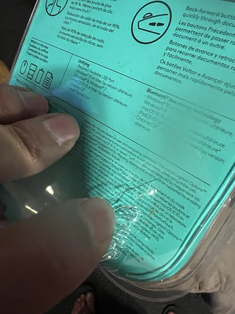 New Sealed Logitech M590 Multi-Device Silent Wireless Mouse