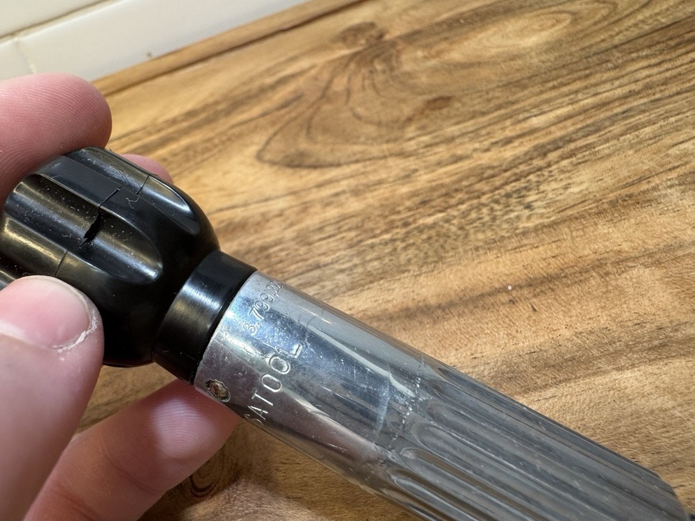 Vintage Versa Ratchet Multi Utility Tool Chrome W Box