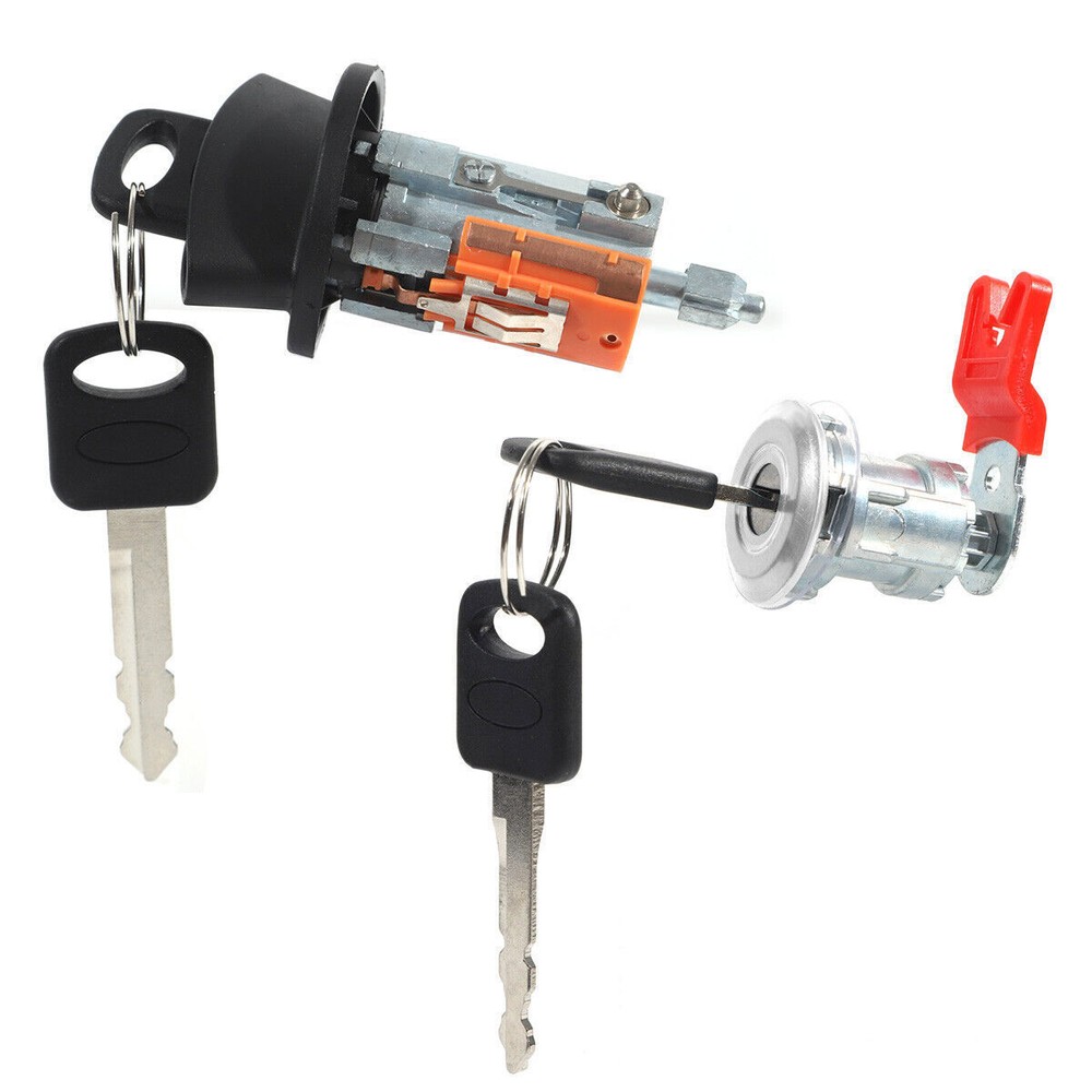 For Ford Econoline Van E150 E250 E350 Ignition & Door Lock Cylinder KEYED ALIKE