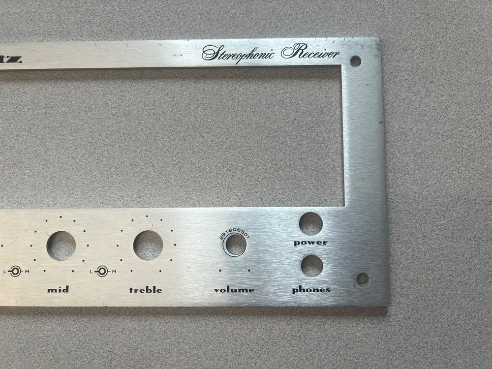 Original OEM Marantz 2325 Receiver Front Panel Faceplate