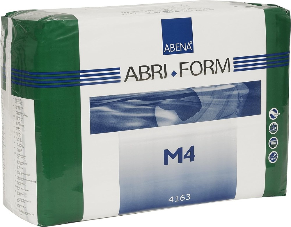 Abri-Form fort Plastic-Baed Briefs, Level 4, Medium