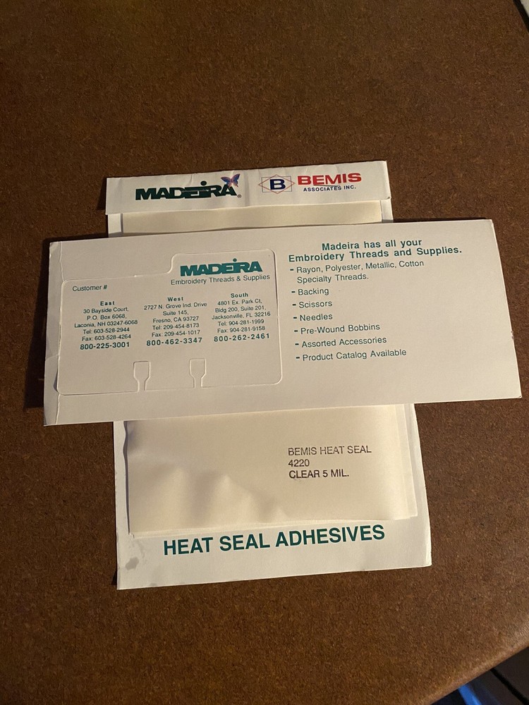 Madeira Embroidery Pamphlet