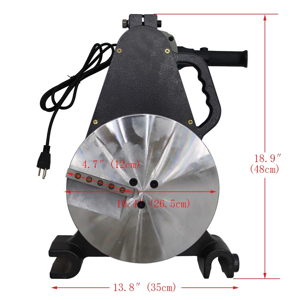 open box! Multi-function Pipe Fusion Welder 110V 90-250mm PE PB Plastic Welding