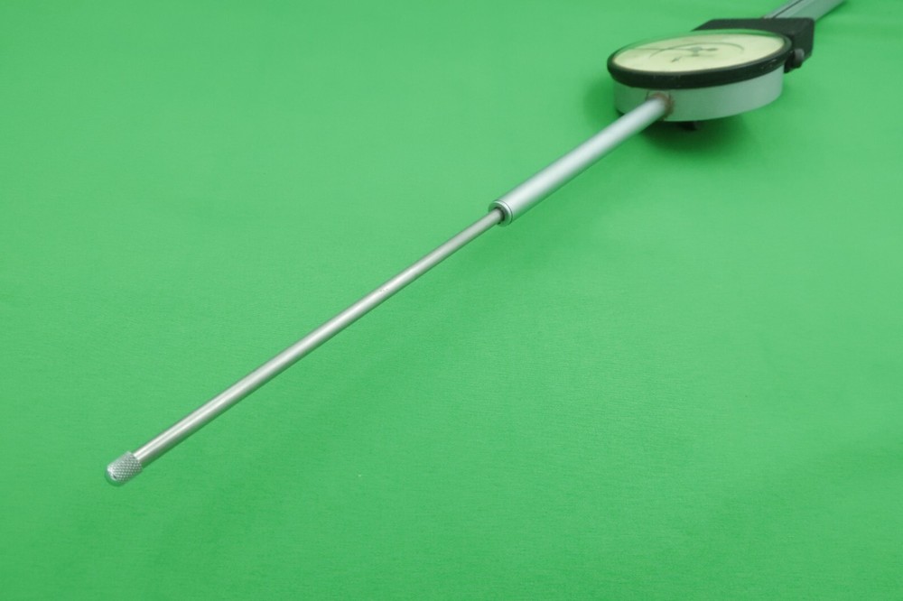 Starrett 656-6041 Extra Long Range Drop Point Dial Indicator 6" Range .001"