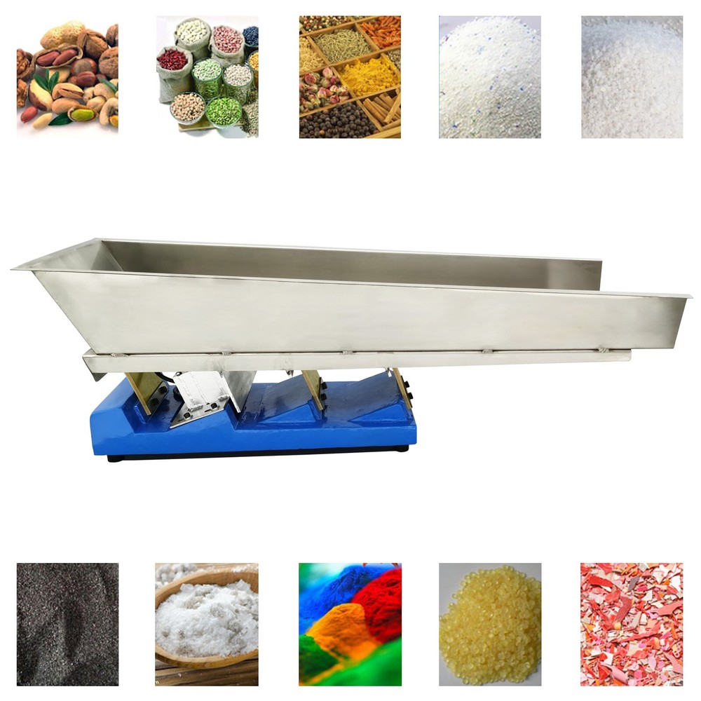 110V GZV-8 Micro Electromagnetic Vibrating Feeder Shaking Feeding Machine 100W