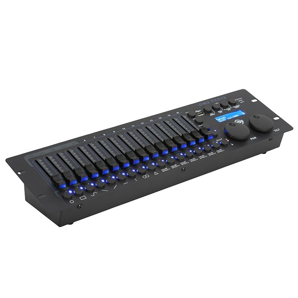 ADJ DMX FX512 3-Space 19" Rack Mount DMX Controller for Moving Head Lights