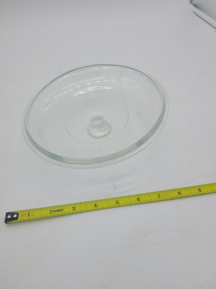 Pyrex 623C clear round glass replacement lid