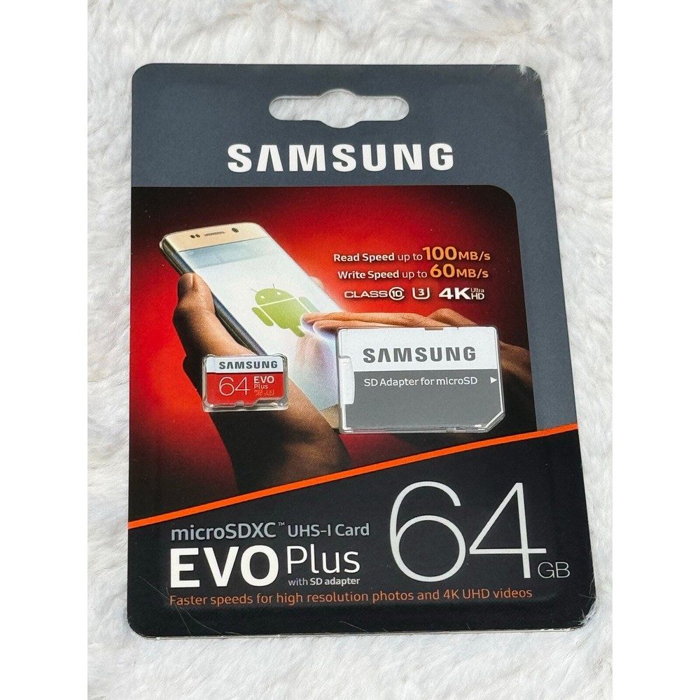 Samsung MicroSD EVO Plus 32GB Class 10 Micro SDHC Memory Card