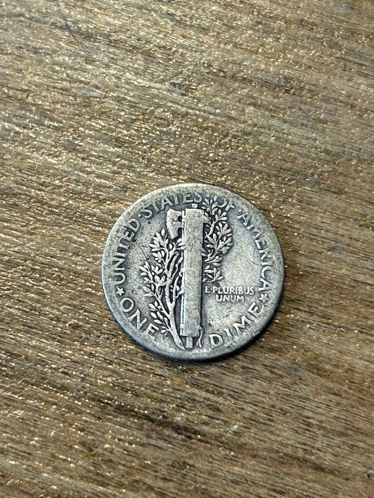 1934 Mercury Dime G+