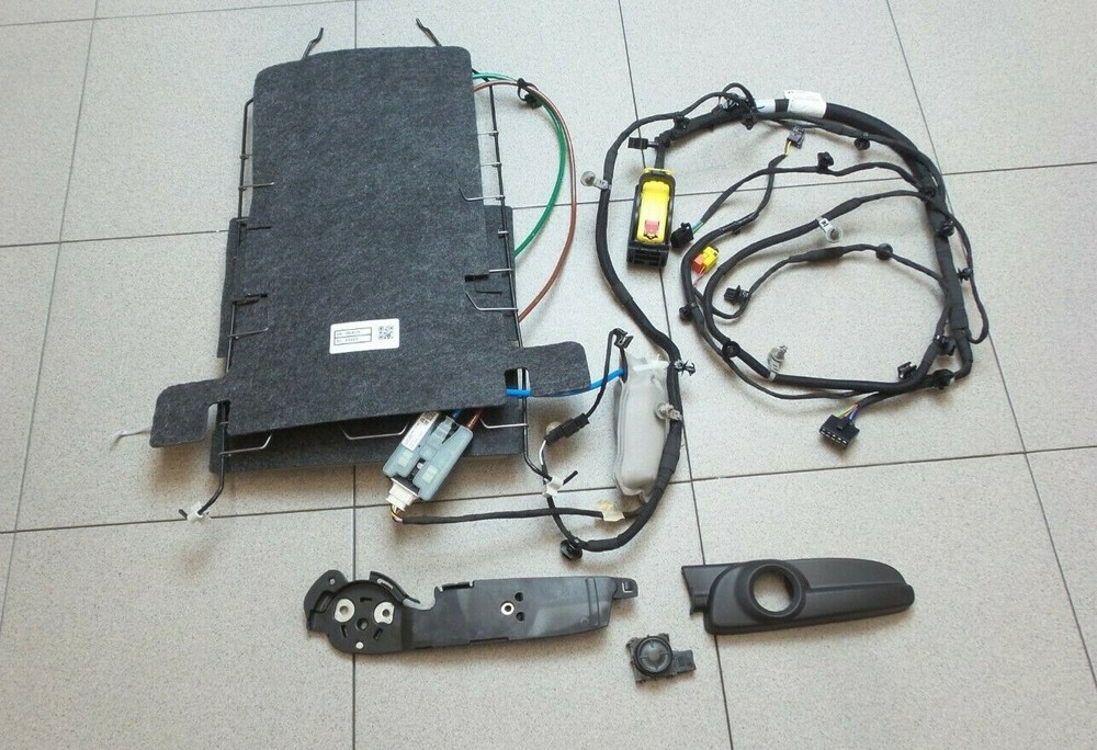 Opel Astra K Lumbar Support & Cable & Switch Left 13507289