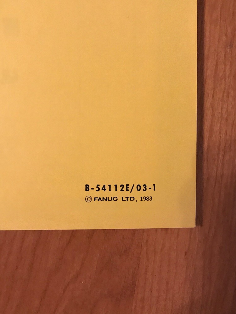 Fanuc System P-Model G Operator's Manual Supplementary