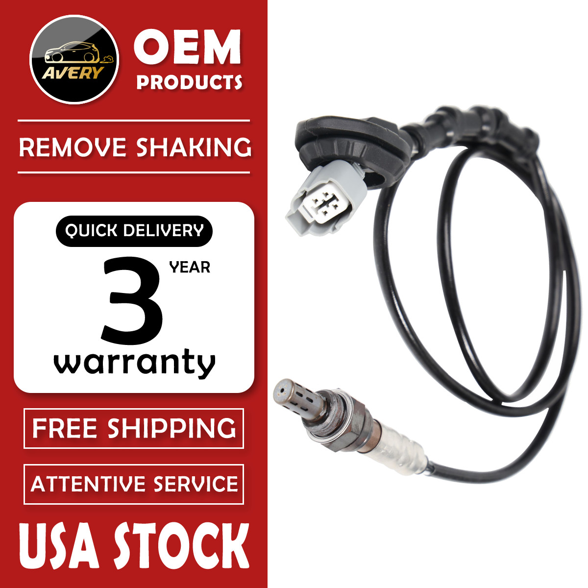 NEW O2 Downstream Oxygen Sensor Rear for 2.4L Honda Accord L4 2003-2007 234-4797