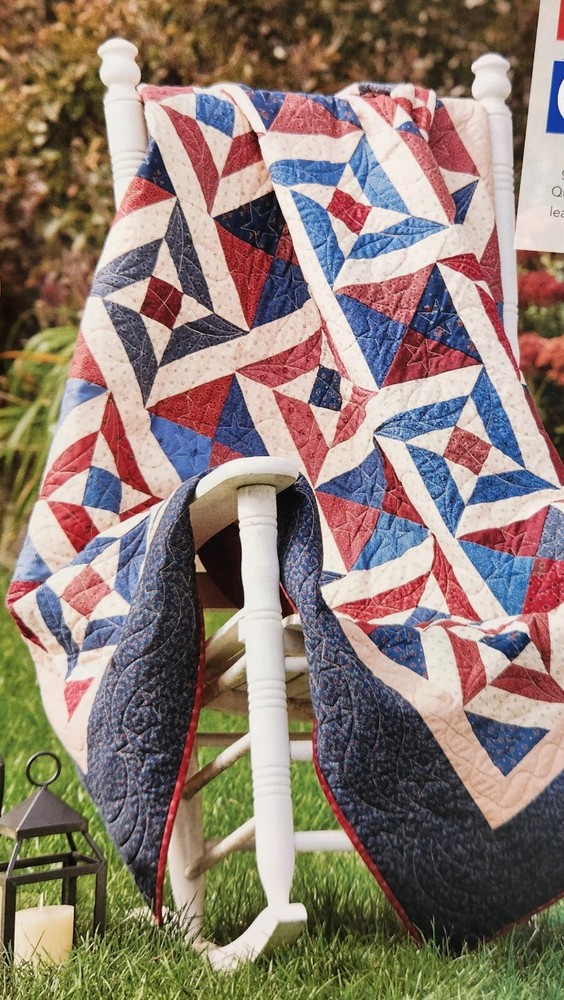 "Let Freedom Ring" Quilt Pattern from 2017 Magazine Intermediate