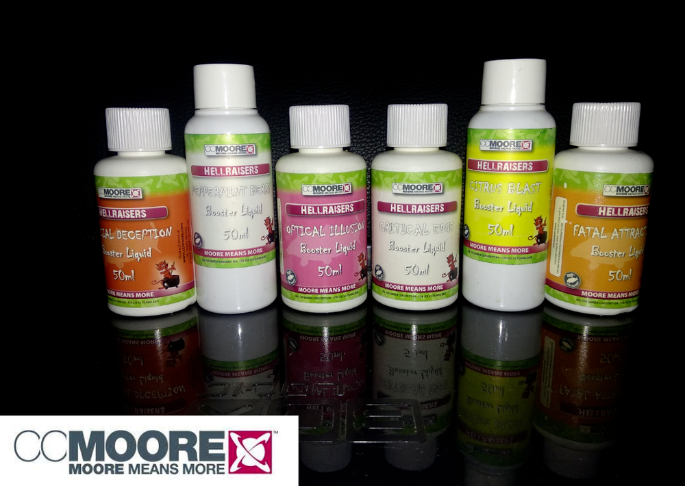 CC Moore Hellraiser Booster Liquid 50ml Extremely Concentrated Carp Bait