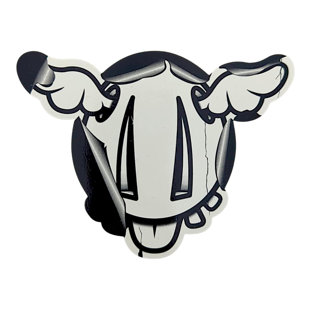 D*Face D*Dog Sticker