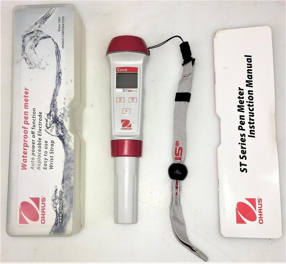 Ohaus Starter ST20C-C Waterproof Conductivity Pen Meter
