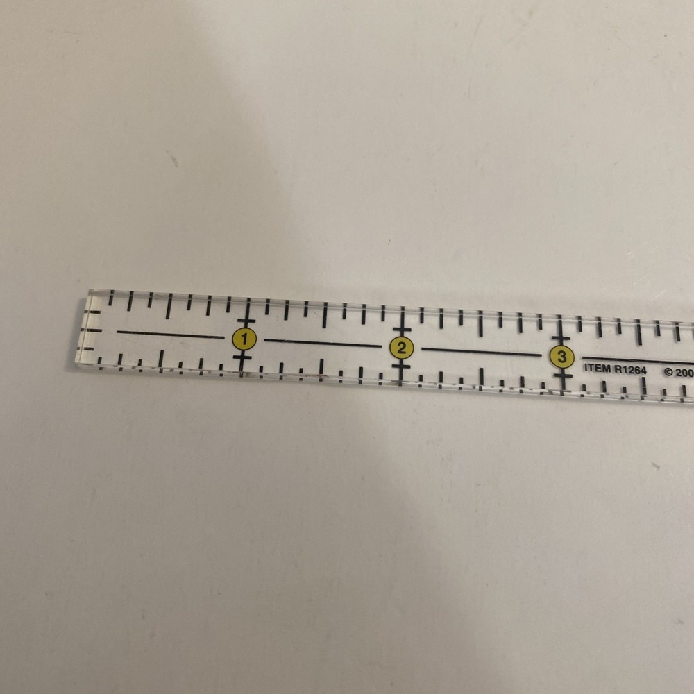 Omnigard 6” Quilter Ruler