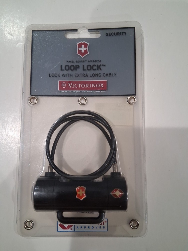 Extra Long Cable Loop Lock Victorinox  Travel Lock