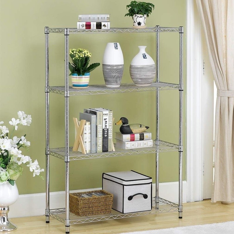 Wire Shelving Unit Easy Assemble Adjustable Large Storage 1000lbs Capacity New