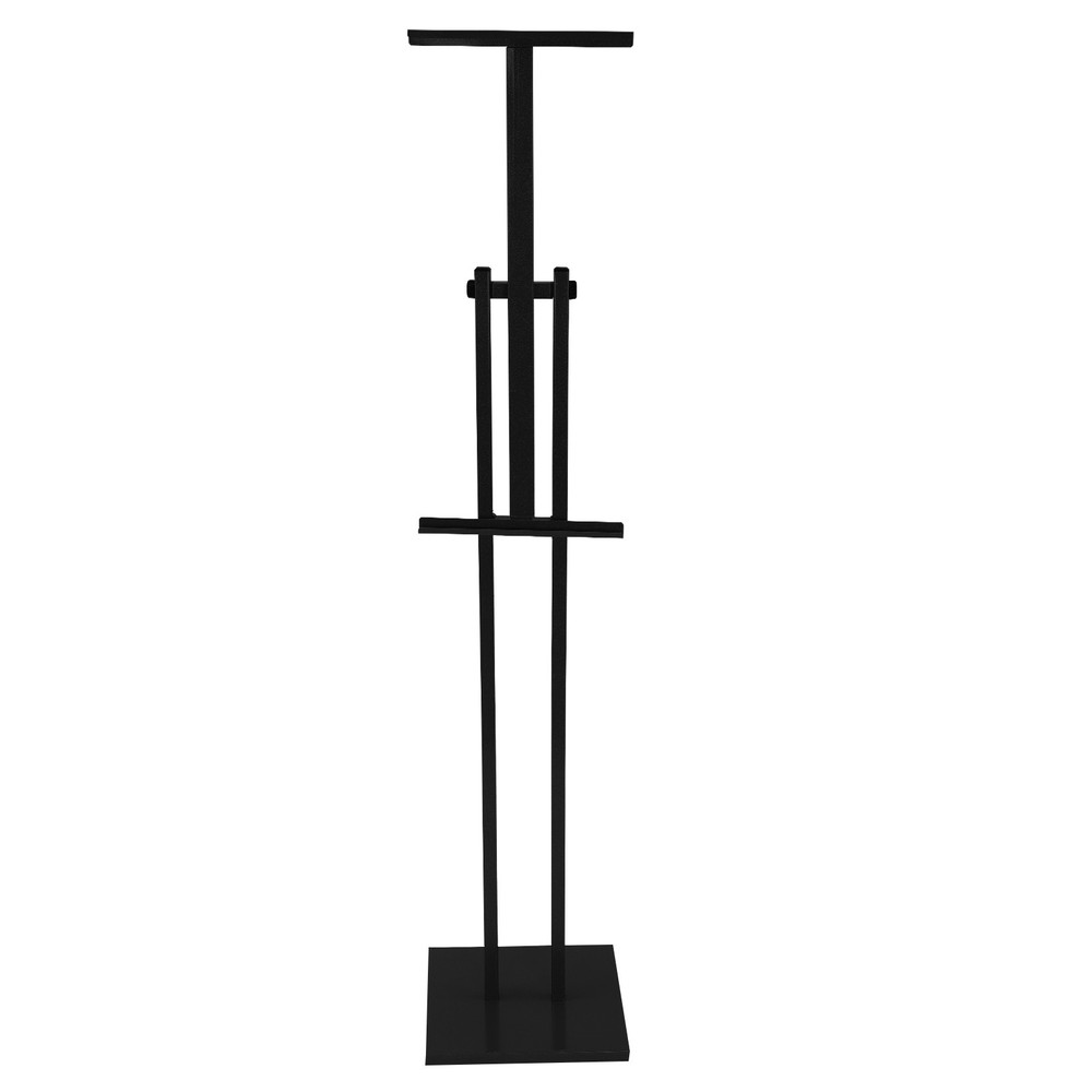 5 Pcs Poster Display Frame, Adjustable Floor Poster Frame, Sign Stand Black