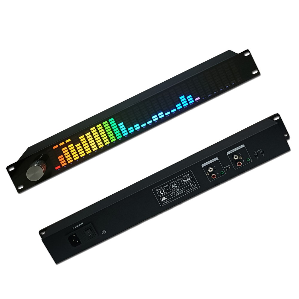 31 Bands Music Spectrum Display 2 CH 15 Bands Equalizer With Remote Control
