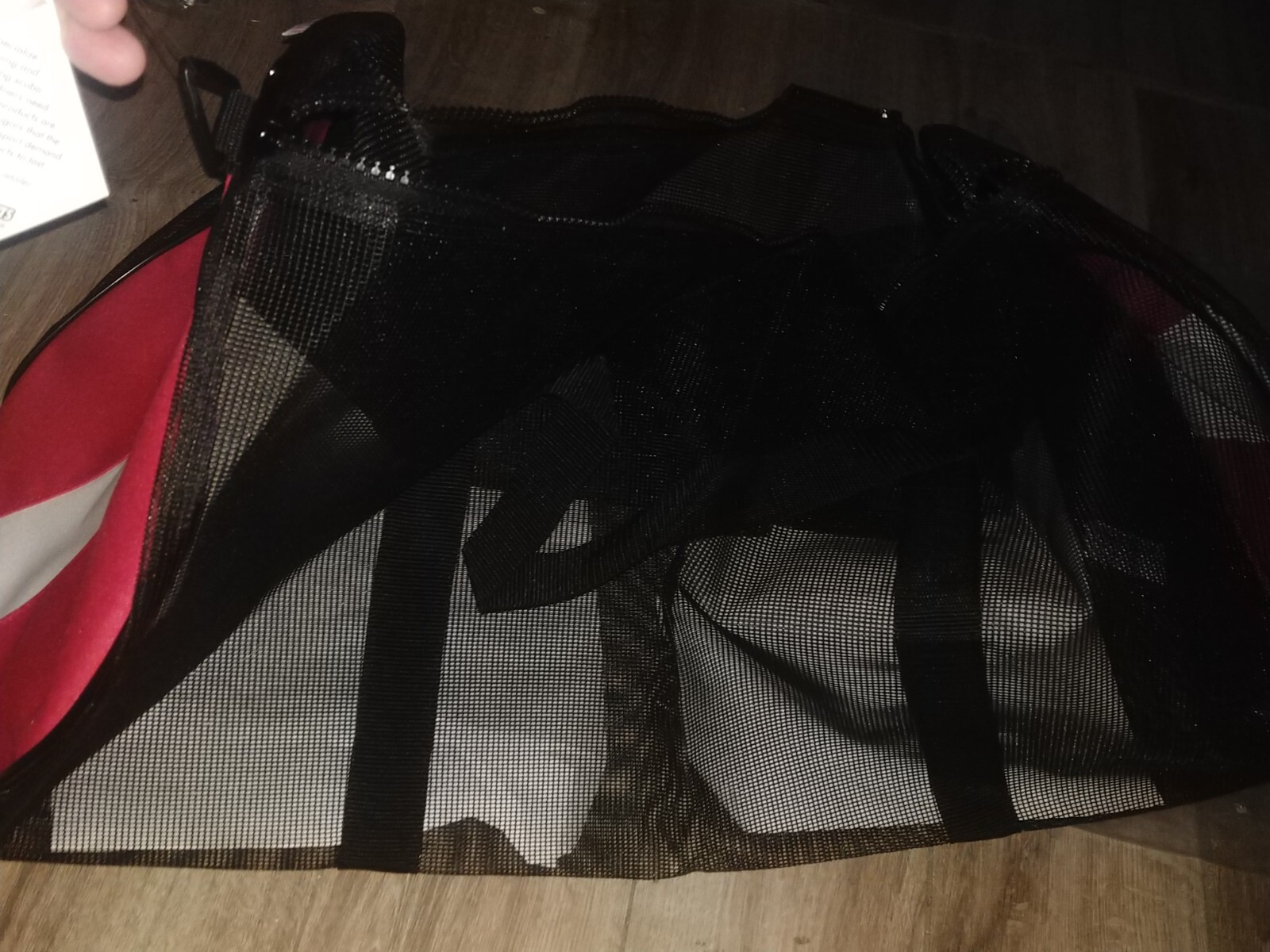 Innovative Scuba Concepts Dive Snorkel Duffle Bag XL 30x15 Mesh Dive Flag