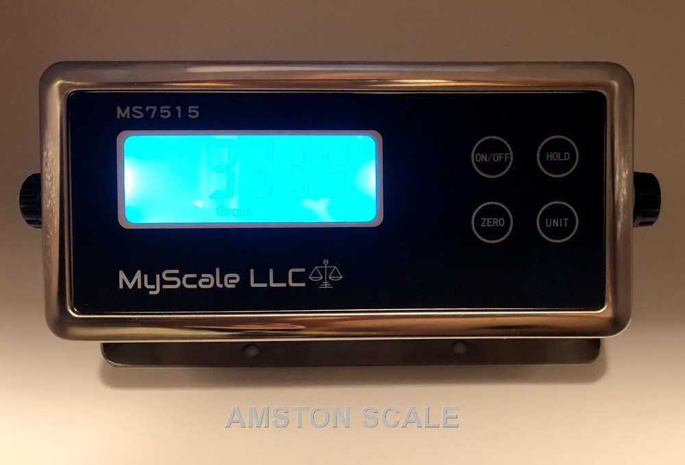 LCD SCALE CONTROLLER BRAIN SENSOR FORCE GUAGE COMPUTER TRANSDUCER PEAK HOLD