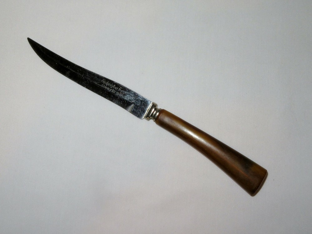 Washington Forge Stainless Steel Steak Knife w/ Bakelite Handle - Replacement