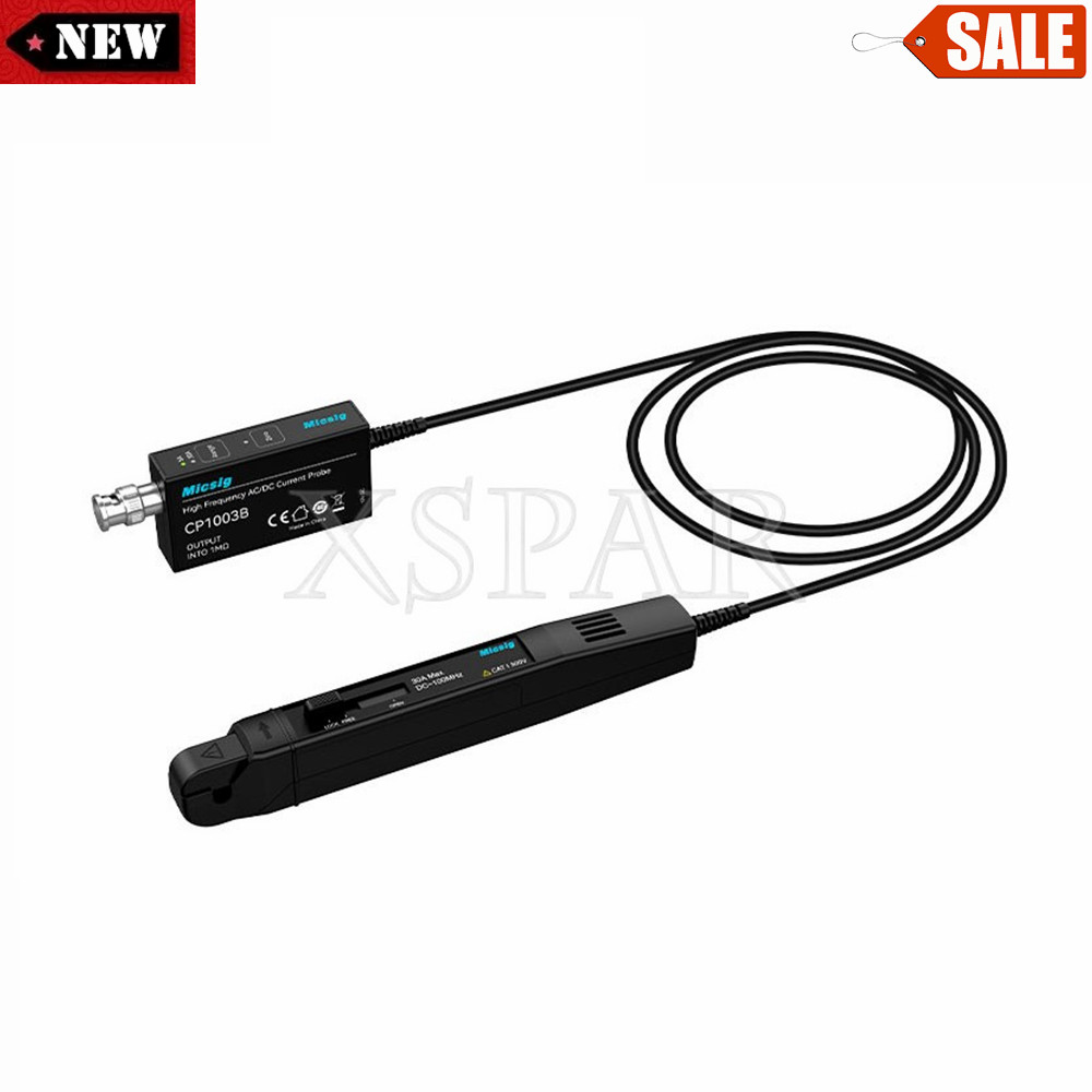 Micsig CP1003B 5A/30A Dual Range High Frequency AC/DC Current Probe with BNC