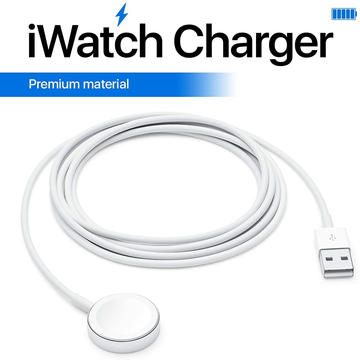 Magnetic USB Charging Cable Charger For Apple Watch iWatch Series 2/3/4/5/6/SE/7