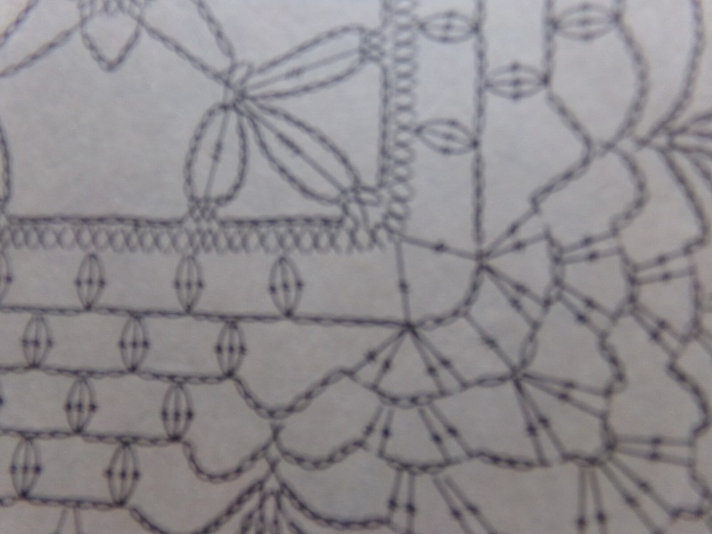 Empress Table Runner (CF-198-15) vintage crochet pattern