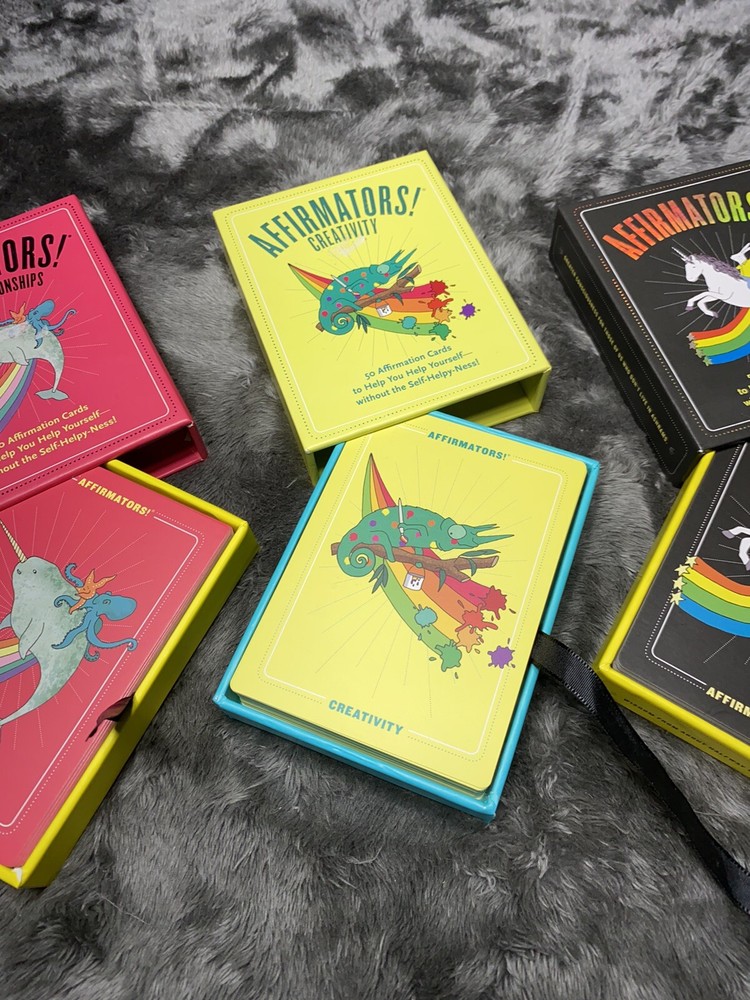 Affirmators! 3 Pack Bundle Set (Love & Relationships, Creativity….)